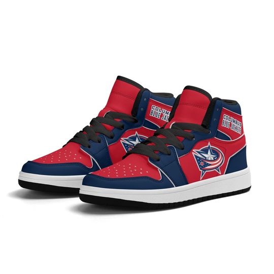 Columbus Blue Jackets Fan Basketball Shoes | High Top Shoes