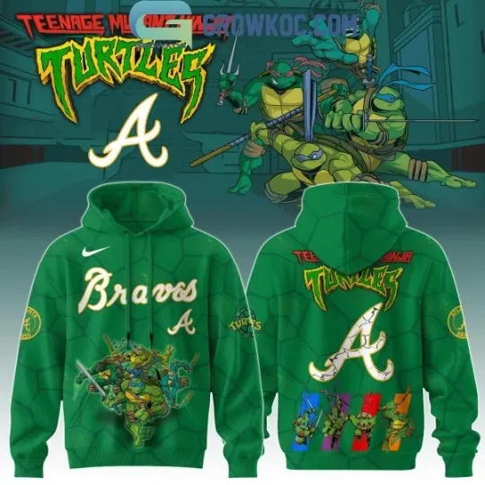 Atlanta Ninja Turtles 2025 3D Hoodie
