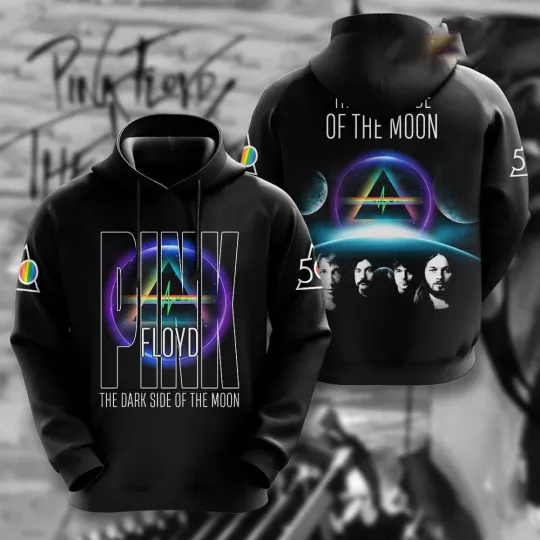 Pink Floyd The Dark Side Of The Moon Hoodie 3d - all printed, hot 2025