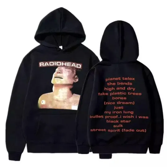 Radiohead Pullover Hoodie The Bends Hoodie Size S-5XL Gift For Fan
