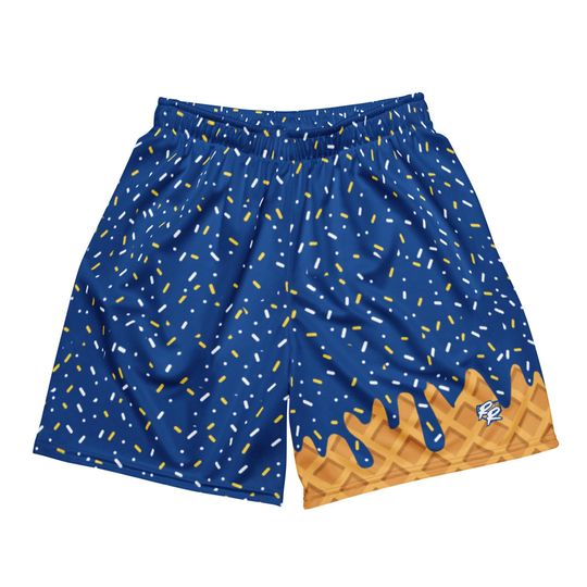 Navy Blue Ice Cream Shorts
