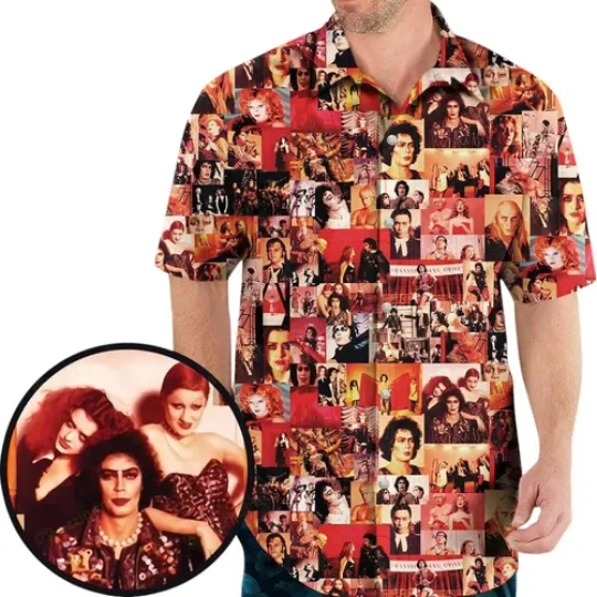Oh Rocky The Rocky Horror Picture Show Hawaiian Shirt Vintage Hawaiian Shirt Sal