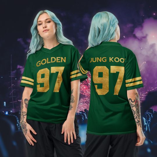 Discover Golden 97 Fan Merch Football Jersey