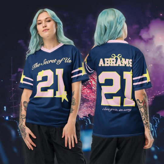 TSOU Tour Inspired Fan Merch Concert Football Jersey
