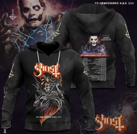 Ghost Band 3D Hoodie