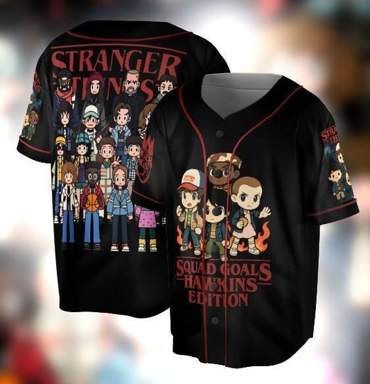 Stranger Things Baseball Jersey