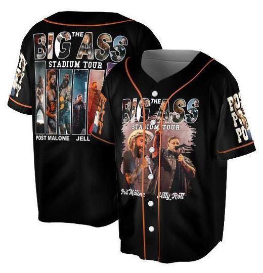 Post Malone Jelly Roll Tour Jersey