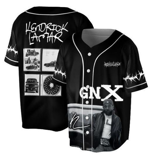 Kendrick Lamar Baseball Jersey