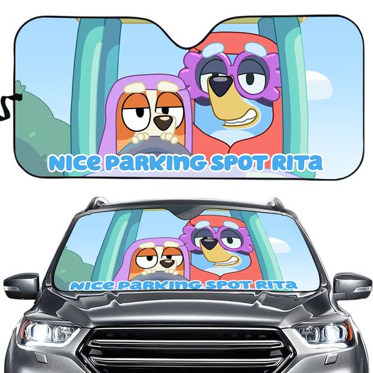 Discover BlueyDad Auto Sunshade Car, Cartoon Car Sunshade, BlueyDad Car Sunshade