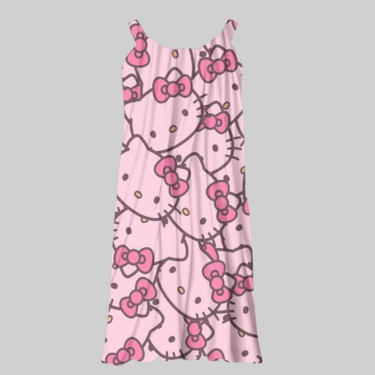 Hello Kitty Summer Sleeveless Dress
