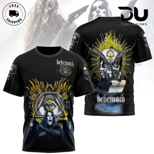 Behemoth Metal Band 3D T-Shirt