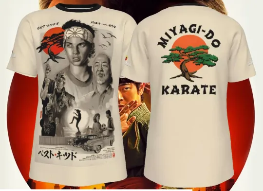 The Karate Kid Movie T-Shirt 3D Full Size