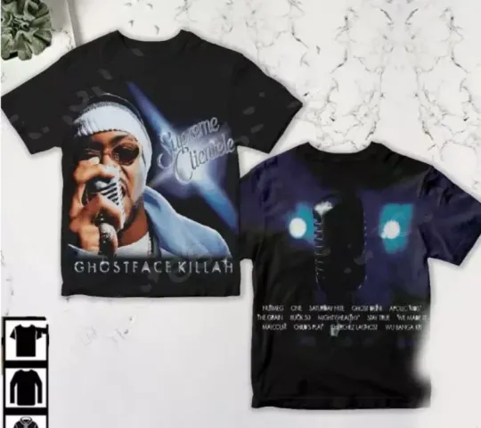 Ghostface Killah Supreme Clientele Album Cover AOP 3D T-shirt