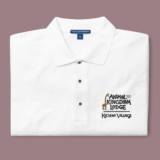 Animal Kingdom Lodge Kidani Village Embroidered Polo