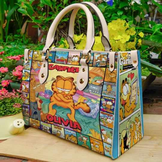 Garfield Leather Handbag for Him and Her