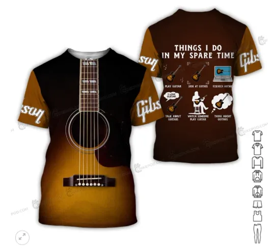 Discover Guitar 3D All Over Printed shirt 3d, sale, 2025 shirt 3d, Over printed shirt 3d