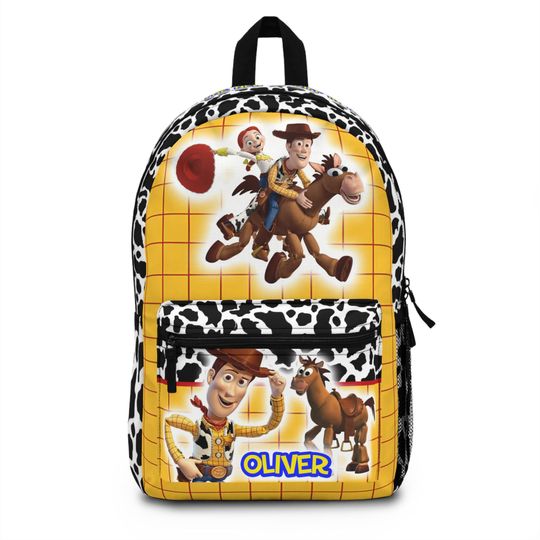 Personalized Toy Story Backpack for Kids with Custom Name