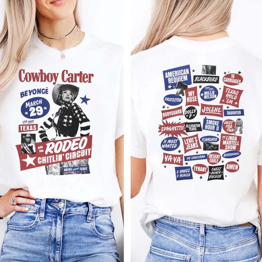 Beyonce Cowboy Carter Tour T-Shirt