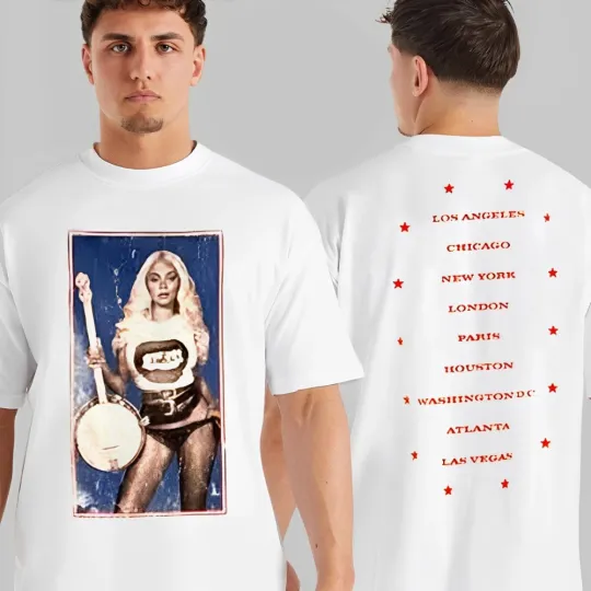 Discover Beyonce Cowboy Carter Tour 2025 Cities T-Shirt