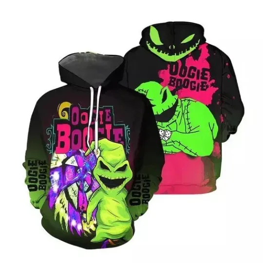 Halloween Oogie Boogie Well Well Well What Have We Here 3D HOODIE All Over Print