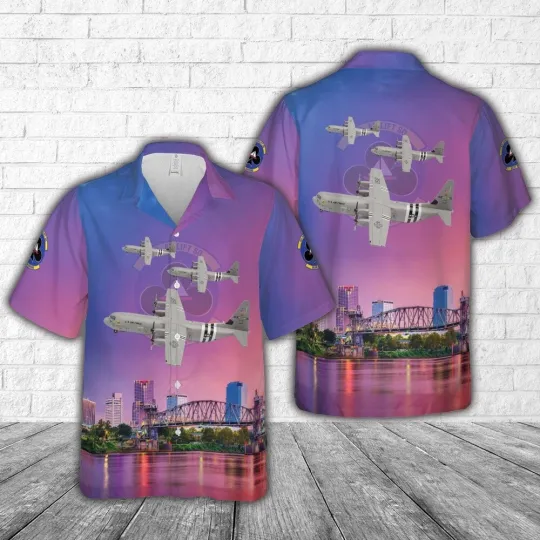 Air Force Aloha Shirt US Air Force Lockheed Martin C 130J 30 Super Hercules 62nd