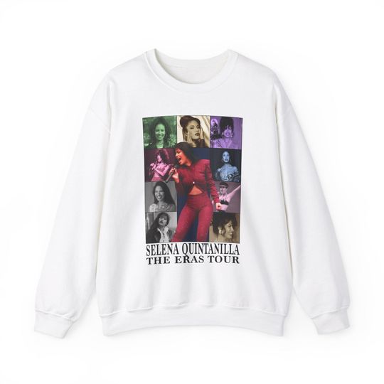 Selena Quintanilla Sweatshirt - Queen of Tejano Music Eras Tour Merchandise