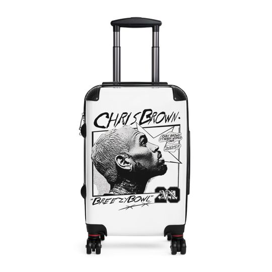 Chris Brown Breezy Bowl Tour Suitcase