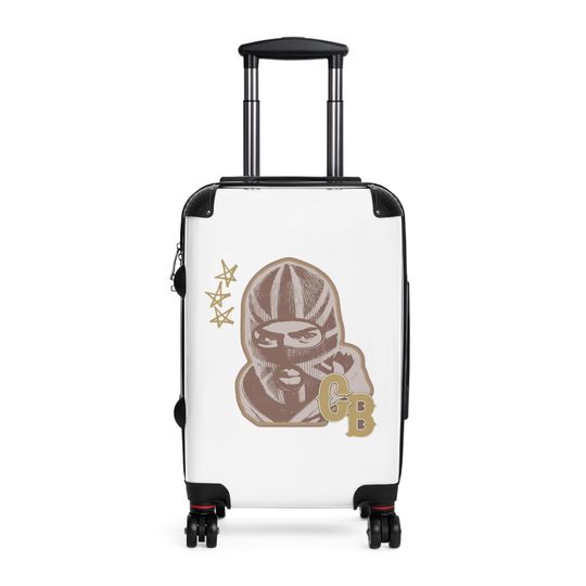 Chris Brown BREEZY XX Suitcase - Anniversary Tour Design for Vacations and Concerts