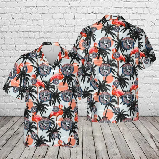 US Army 82nd Combat Aviation Brigade 82nd Airborne Division Hawaiian Shirt