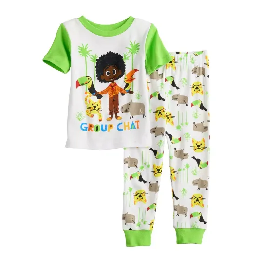 Disney Encanto Pajamas Set T Shirt Pant Toddler Boys Girls 2T 3T 4T 4 Antonio