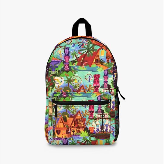 The ORIGINAL Enchanted Tiki Room Collage Backpack