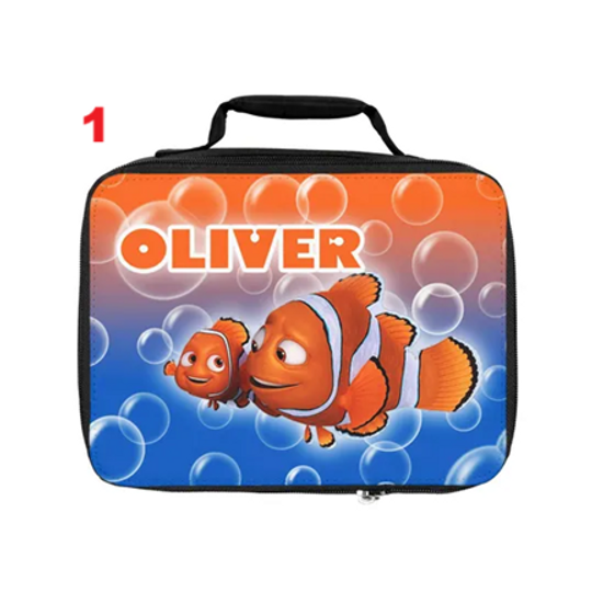 Finding Nemo Personalized Lunch Bag with Custom Name  Underwater Adventure Design  School Tote for Kids  Gift Idea