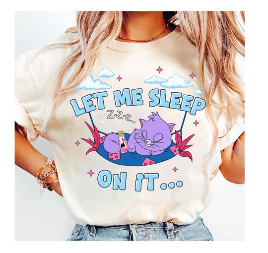 Retro Disney Emperor's New Groove Yzma Cat Nap Shirt, Disney Yzma Let Me Sleep On It Shirt, Disneyland Vacation Family Shirt, Magic Kingdom