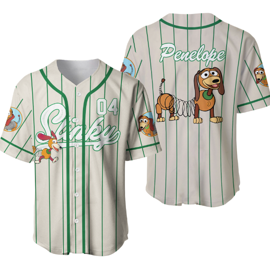 Discover Custom Slinky Jersey Team, Slinky the Dog Shirt, Custom Toy Story Slinky Gift