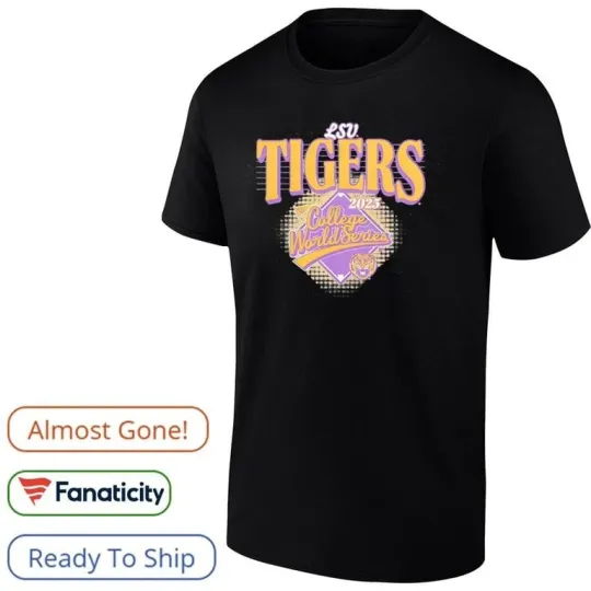 LSU Tigers 2025 College World Series T-Shirt