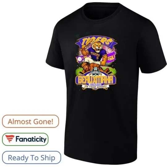 LSU Tigers Baseball 2025 College World Series Shirt