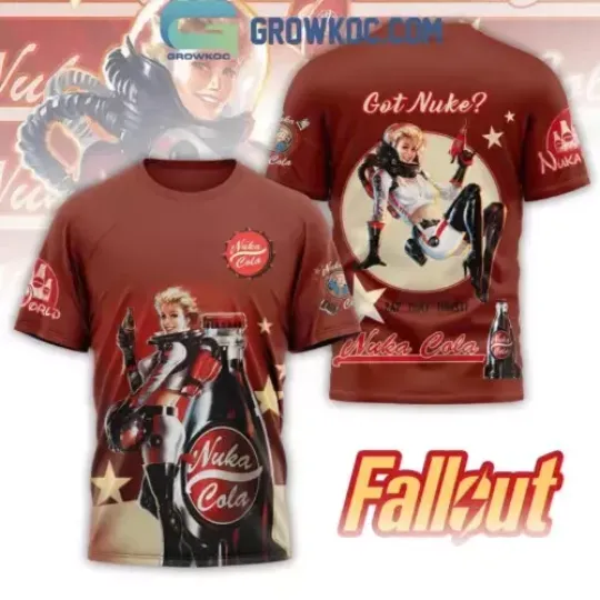 Zap That Thirst Falllout Got Nuke Nuka Cola Fan 3D T-Shirt
