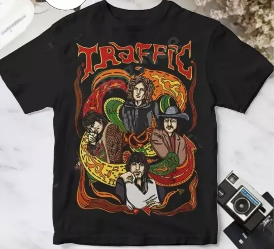 Traffic Band Steve Winwood For Fan AOP 3D T-shirt Unisex shirt S-5XL