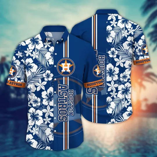 Houston Astros Hawaiian Shirt Unisex Button Down