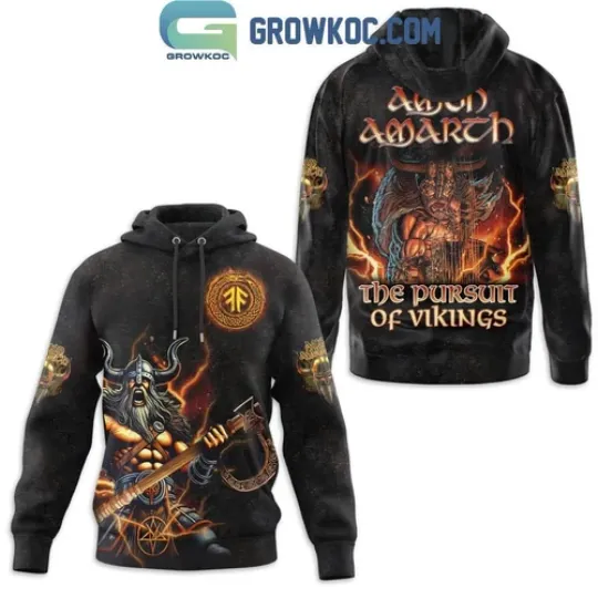Amon Amarth The Pursuit Of Vikings 3D Hoodie