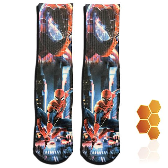 Spider-Man city Socks
