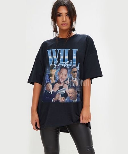 WILL SMITH Vintage Shirt, Will Smith Homage Fan Tees, Will Smith Homage Retro, Will Smith Graphic Retro 90s, Will Smith Merch