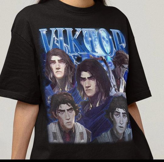 Viktor "Hozier" Unisex Graphic Vintage-style Wash Shirt, Arcane Merch,Limited Viktor Arcane Glorious Ovulation Tee, Tv Series Unisex Shirt