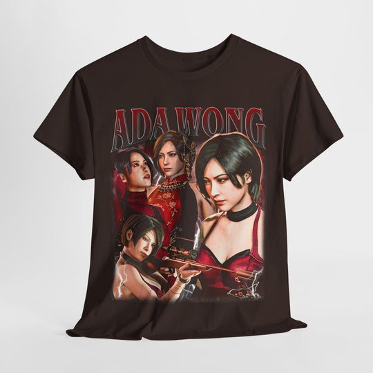Ada Wong Tshirt for Fans, Gamer T-Shirt, Resident Evil Tee, Video Game Gift, Cosplay Clothing