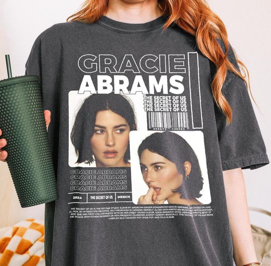 Gracie Abrams Vintage T-Shirt, Gracie Abrams Shirt, The Secret Of Us Tour 2024 Shirt, Gracie Abrams Gift Fan Shirt