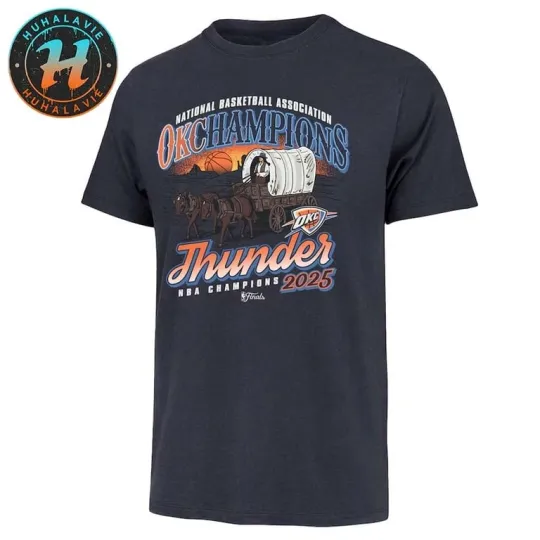 OKC Thunder Hometown Local Franklin 2025 NBA Finals Champions  Vintage T-Shirt