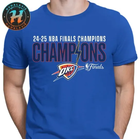 OKC Thunder 2025 NBA Finals Champions Fast Break Hometown T-Shirt