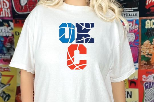 OKC Basketball T-Shirt | Oklahoma City Basketball Tee