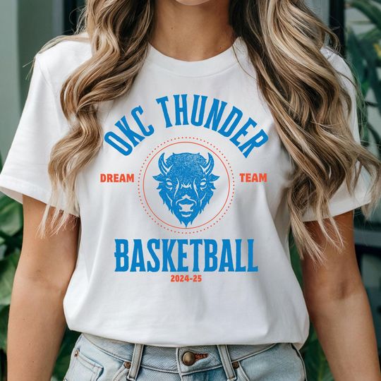OKC Thunder Dream Team T-Shirt for Adults