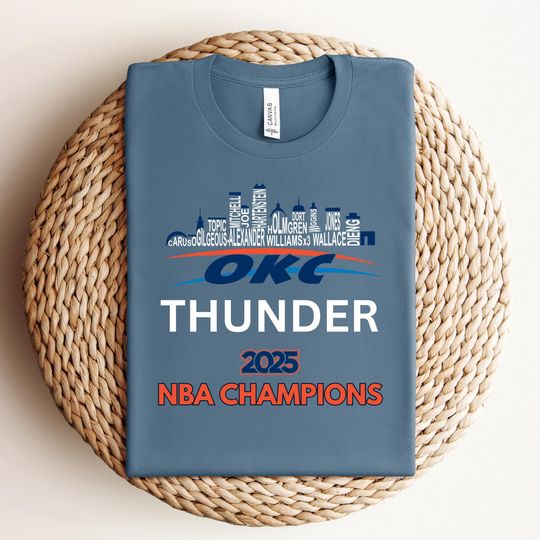 OKC Thunder NBA Champions 2025 Unisex T-Shirt